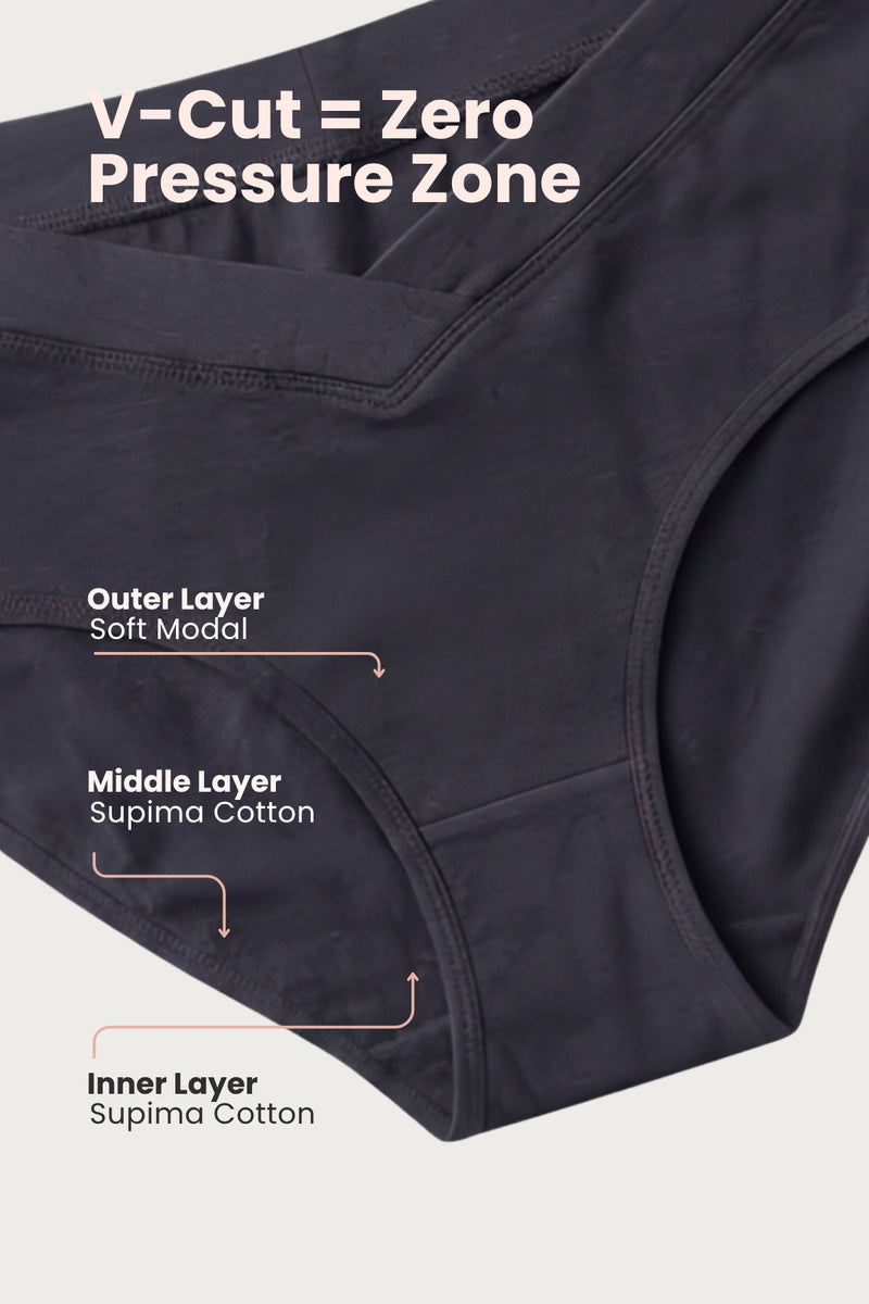 Modal C-Section Panty - Future Dusk