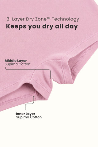 Pregnancy Cotton Panty (Pack of 4) (Black, Skin, Mist & Baby Pink)
