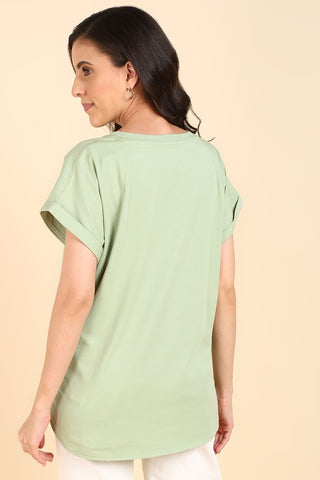 Pista 100% Soft Cotton Zipless Maternity Feeding Top