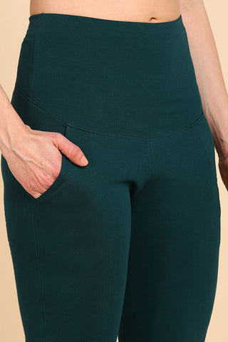 247 Zactive™ Green Maternity Trouser (Pregnancy & Postpartum)