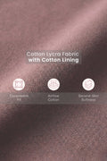 SecureFit Cotton Fixed-Pad Bra - Dark Skin