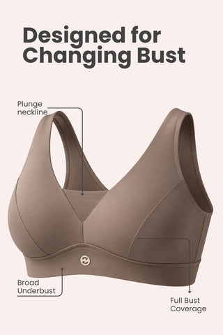 Natural Shape Modal Bra Pack of 2 - (Black, Coco)