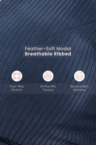 Sera Broad-Rib Bra - Airforce