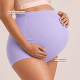 Pregnancy Panty – Over-the-Belly (Rib Textured) - Mist