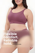 SecureFit Cotton Non-Padded Feeding Bra - Blush