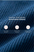 Sera Fine-Rib Bra - Airforce