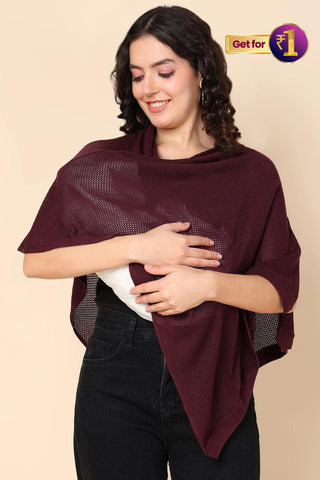 Blossom Red Honeycomb Feeding & Nursing Cover