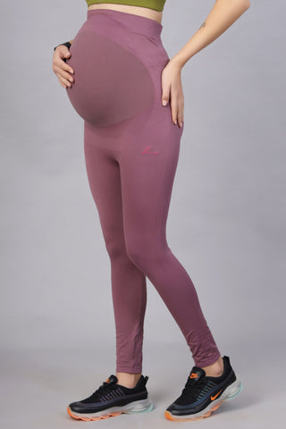 Seamless Adaptable Bump Support Tulipwood Legging (Pregnancy)