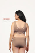 247 (Upgraded) Light Coco Modal Padded Maternity Feeding Bra