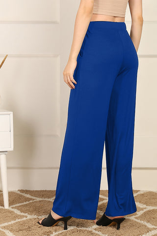 Blue High Waist Maternity Pajama