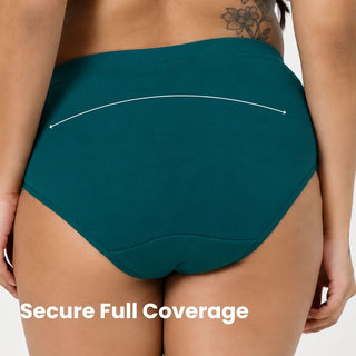 Modal C-Section Panty - Medium Teal