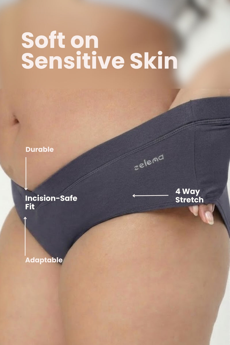 Modal C-Section Panty - Future Dusk