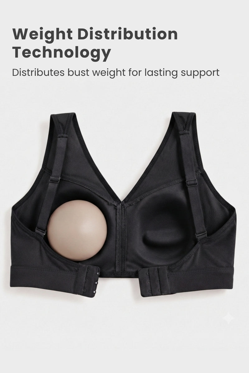 Sculpt & Lift Powermesh Bra - Black