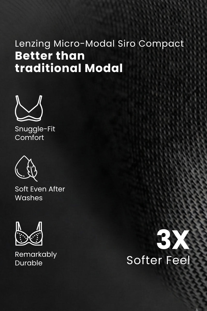 Sculpt & Lift Powermesh Bra - Black