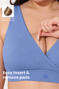 247 (Upgraded) Mist Modal Padded Maternity Feeding Bra