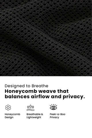 Ebony Elegance Honeycomb Feeding & Nursing Cover