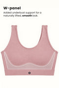 Sculpt & Lift Cotton Sports Bra - Hazel