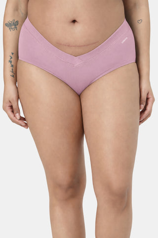 Modal C-Section Panty - Light Pink