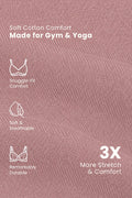 Sculpt & Lift Cotton Sports Bra - Hazel