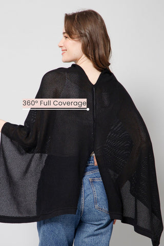 Ebony Elegance Honeycomb Feeding & Nursing Cover