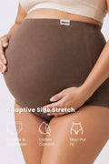 Pregnancy Panty – Over-the-Belly (Rib Textured) - Mocha