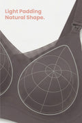 Sculpt & Lift Powermesh Nursing Bra - Chrome