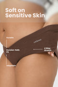 Modal C-Section Panty - Brown