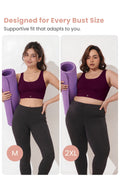 Sculpt & Lift Cotton Sports Bra - Wine
