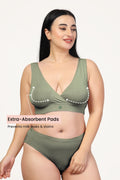247 (Upgraded) Matcha Modal Padded Maternity Feeding Bra