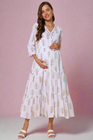 https://houseofzelena.com/collections/new-arrivals/products/white-floral-printed-100-soft-cotton-maternity-feeding-dress