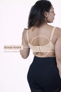 Fixed Padded Modal Maternity Bra with Support - Light Skin