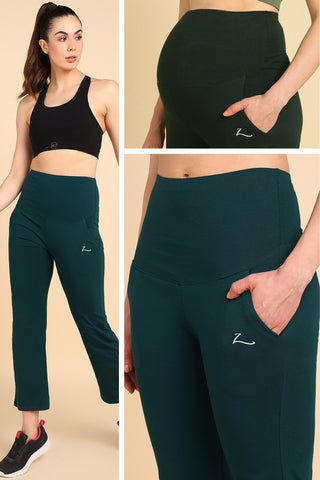247 Zactive™ Green Universal Trouser (Pregnancy & Postpartum)