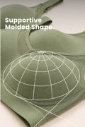 Sculpt & Lift Moulded Bra - Sage Green