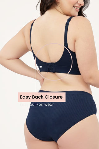 Sera Broad-Rib Bra - Airforce