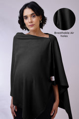 Maternity Elena Nursing Cover - Black