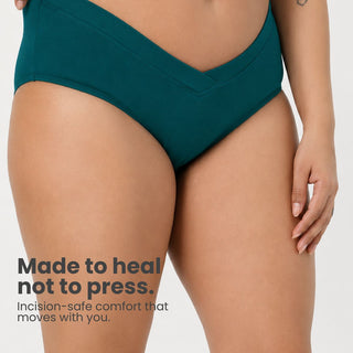 Modal C-Section Panty - Medium Teal