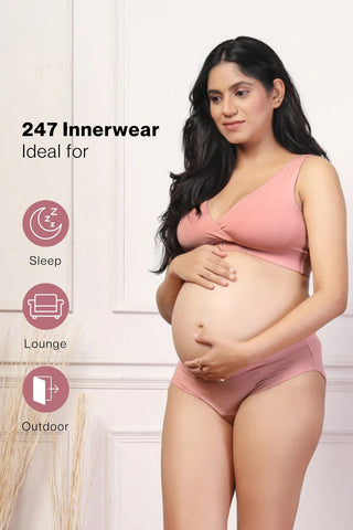 Onion Padded Bra: Fixed cups ensure smooth coverage and natural shape.