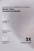 247 (Upgraded) Silver Grey Modal Padded Maternity Feeding Bra