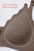 Sculpt & Lift Scallop Nursing Bra - Chrome