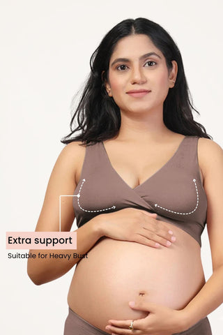 247 Coco Modal Padded Maternity Feeding Bra