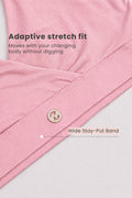247 Extra Support Cotton Feeding Bra with Adjuster - Melange Pink