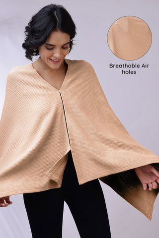 Maternity Elena Nursing Cover - Champagne