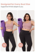 Sculpt & Lift Cotton Sports Bra - Hazel