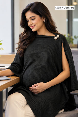 Diana Nursing Cover - Black