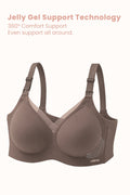 Sculpt & Lift Powermesh Nursing Bra - Chrome