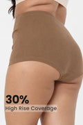 Pregnancy Panty – Over-the-Belly (Rib Textured) - Honey