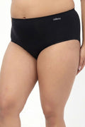 The Invisible Panty (Cotton | High Rise | Black)