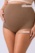 Pregnancy Panty – Over-the-Belly (Rib Textured) - Honey