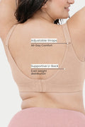 Lira Ribbed Cotton Nursing Padded Bra - Butter