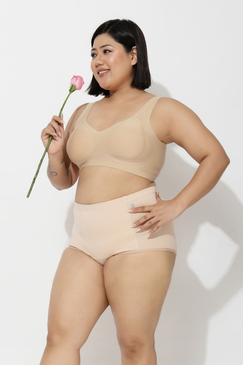Sculpt & Lift Wave Edition Bra - Champagne